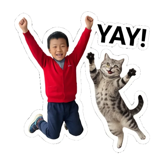 Sticker 2 from AI Sticker Pack, designed for expressive chats, social replies, and everyday reactions.