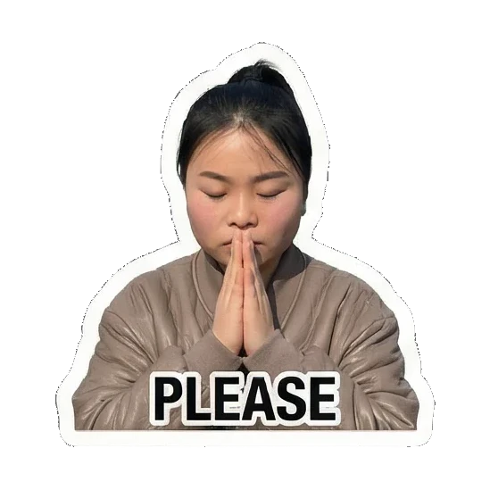 Sticker 14 from Sticker Pack 33377c23, designed for expressive chats, social replies, and everyday reactions.