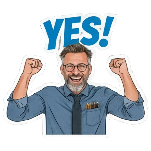 生动传神表达 Mr. Expressive: Daily Reactions sticker for expressive chats and social replies.