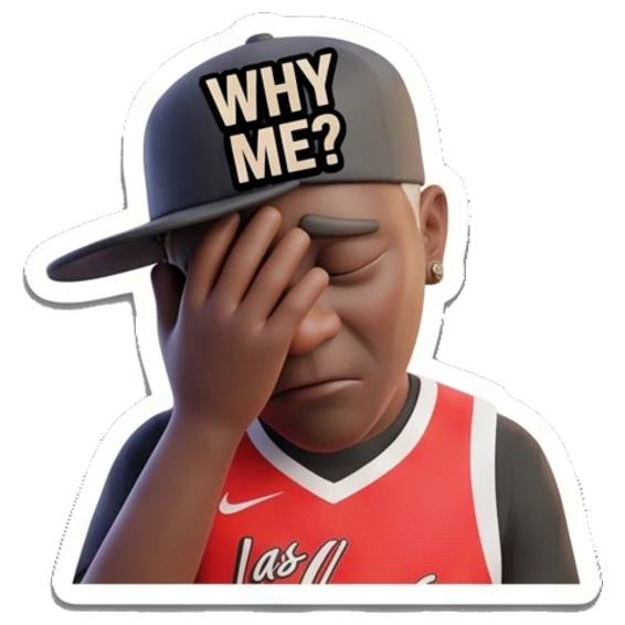 Sticker 6 from AI Sticker Pack, designed for expressive chats, social replies, and everyday reactions.