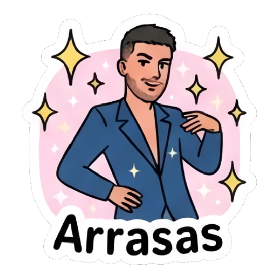 Man in suit looking confident and stylish Couple Daily Vibes sticker for expressive chats and social replies.