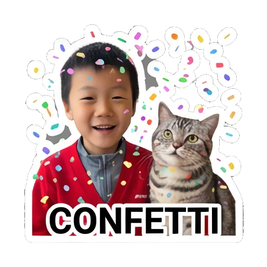 Sticker 8 from AI Sticker Pack, designed for expressive chats, social replies, and everyday reactions.