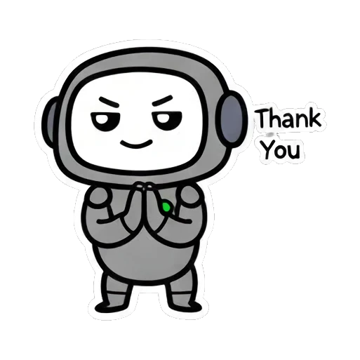 Sticker 4 from AI Sticker Pack, designed for expressive chats, social replies, and everyday reactions.
