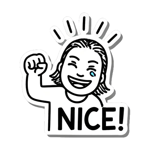 Sticker 14 from AI Sticker Pack, designed for expressive chats, social replies, and everyday reactions.