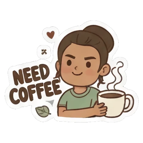 Shocked girl saying "OMG No No Way". Girl's Daily Vibes sticker for expressive chats and social replies.