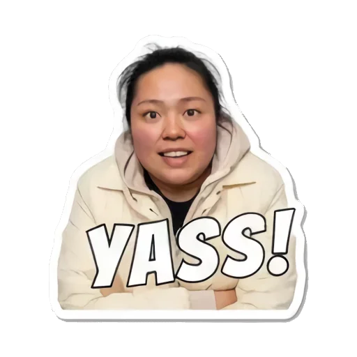 Sticker 8 from AI Sticker Pack, designed for expressive chats, social replies, and everyday reactions.