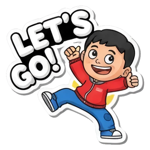 Boy surrounded by flames Street Style Hip-Hop Boy sticker for expressive chats and social replies.