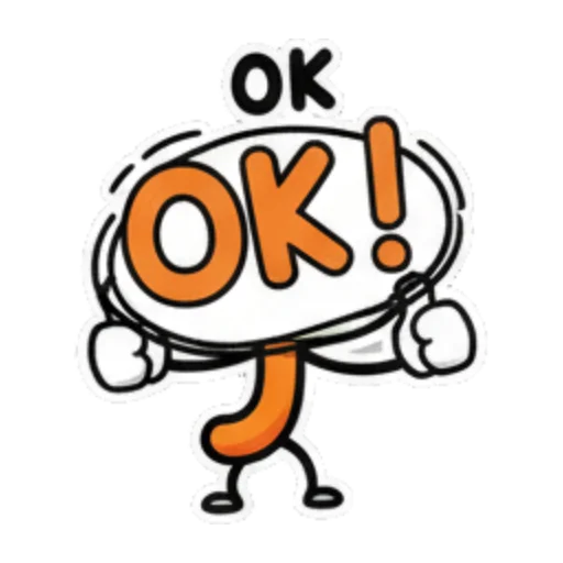 竖拇指肯定 Expressive Green Blob sticker for expressive chats and social replies.