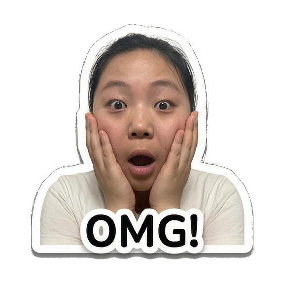 Sticker 5 from AI Sticker Pack, designed for expressive chats, social replies, and everyday reactions.