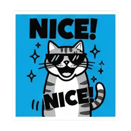 Sticker 14 from AI Sticker Pack, designed for expressive chats, social replies, and everyday reactions.