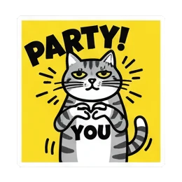 Sticker 11 from AI Sticker Pack, designed for expressive chats, social replies, and everyday reactions.