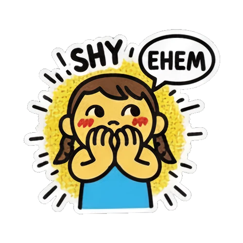 Sticker 5 from AI Sticker Pack, designed for expressive chats, social replies, and everyday reactions.