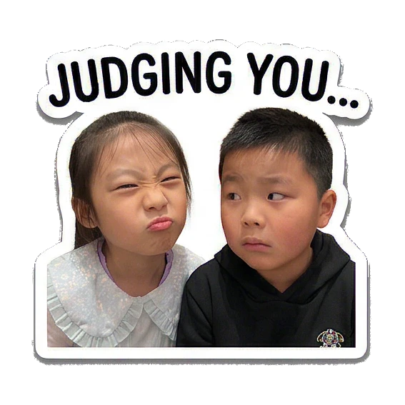 thinking with lightbulb Siblings Daily Life sticker for expressive chats and social replies.
