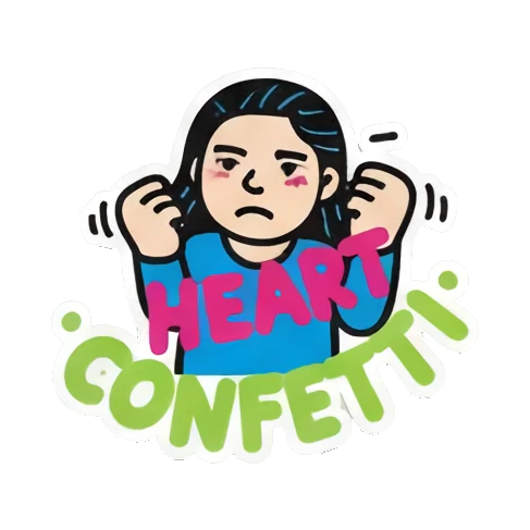 Sticker 8 from AI Sticker Pack, designed for expressive chats, social replies, and everyday reactions.