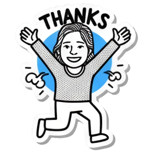 Sticker 3 from AI Sticker Pack, designed for expressive chats, social replies, and everyday reactions.