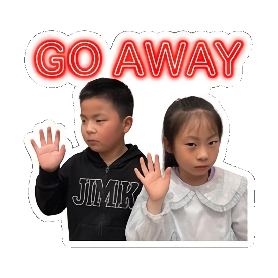 Sticker 16 from AI Sticker Pack, designed for expressive chats, social replies, and everyday reactions.