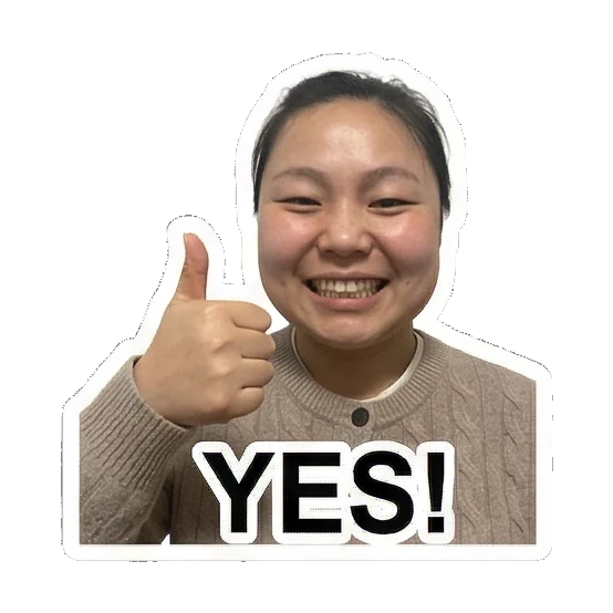 Sticker 2 from AI Sticker Pack, designed for expressive chats, social replies, and everyday reactions.