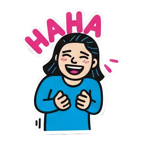 Sticker 12 from AI Sticker Pack, designed for expressive chats, social replies, and everyday reactions.