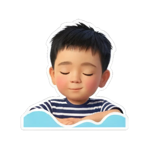 放松男孩悠闲"CHILL". Little Boy's Expressive World sticker for expressive chats and social replies.