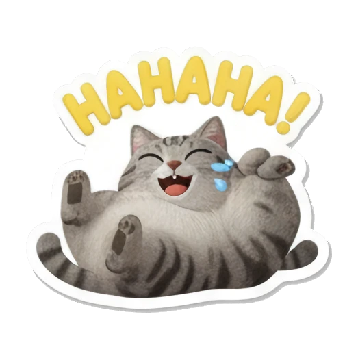 Sticker 12 from AI Sticker Pack, designed for expressive chats, social replies, and everyday reactions.