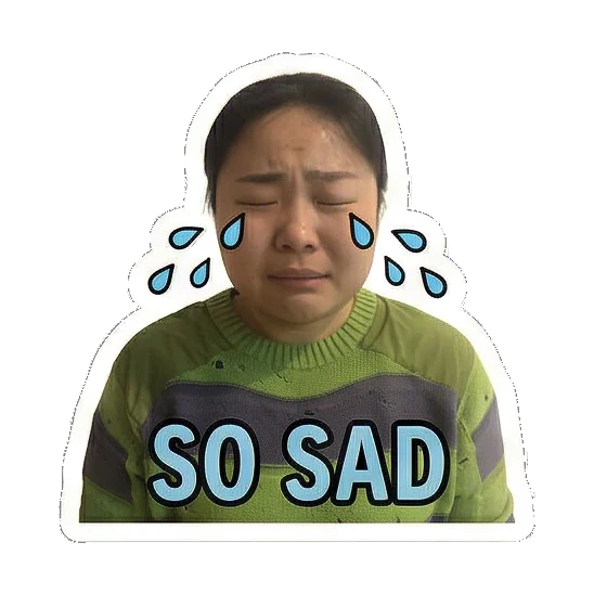 Sticker 10 from AI Sticker Pack, designed for expressive chats, social replies, and everyday reactions.