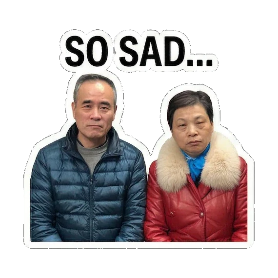 Sticker 14 from AI Sticker Pack, designed for expressive chats, social replies, and everyday reactions.