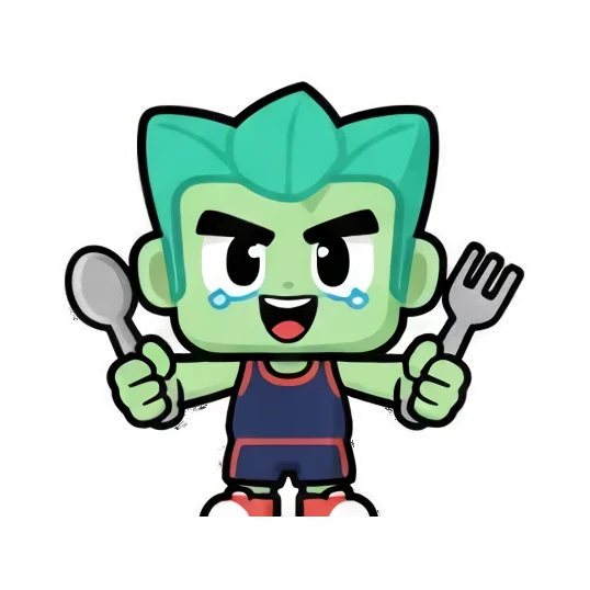 歪头疑惑不解 Chibi Green Boy Expressive Stickers sticker for expressive chats and social replies.