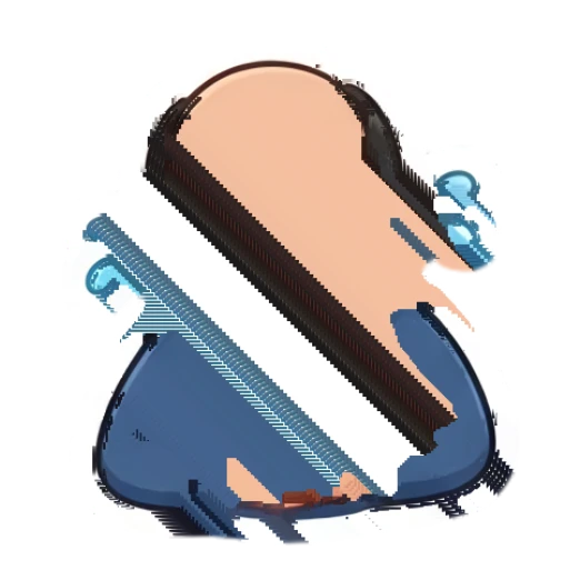 Bald man laughing with tears of joy Bald Guy Daily Life sticker for expressive chats and social replies.