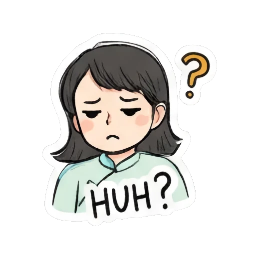 sleeping zzz Daily Life of a Cheerful Girl sticker for expressive chats and social replies.