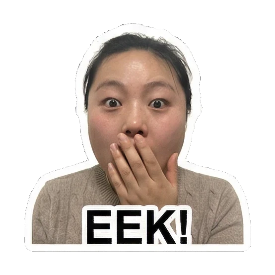 Sticker 14 from AI Sticker Pack, designed for expressive chats, social replies, and everyday reactions.