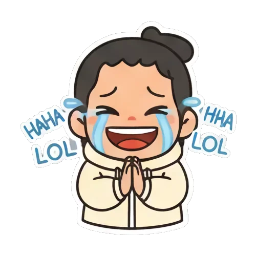 cartoon chat Sticker Pack 895285bf sticker for expressive chats and social replies.