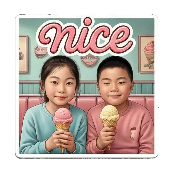 Sticker 14 from AI Sticker Pack, designed for expressive chats, social replies, and everyday reactions.