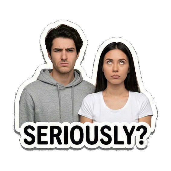 安慰对方肩膀 Couple Daily Vibes sticker for expressive chats and social replies.