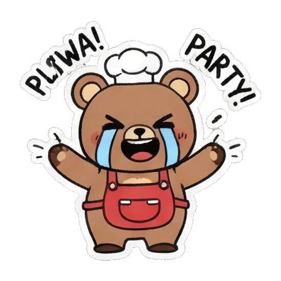 Sticker 11 from AI Sticker Pack, designed for expressive chats, social replies, and everyday reactions.