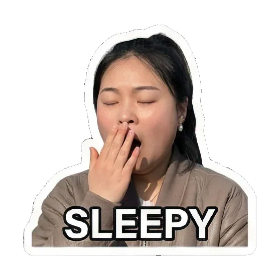 Sticker 9 from AI Sticker Pack, designed for expressive chats, social replies, and everyday reactions.