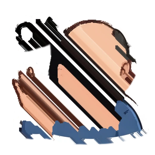 Bald man making an OK hand gesture Bald Guy Daily Life sticker for expressive chats and social replies.
