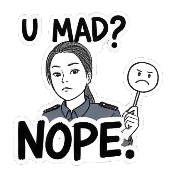 疲惫躺平日常 Quirky Agent's Daily Reactions sticker for expressive chats and social replies.