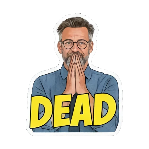 幽默风趣回应 Mr. Expressive: Daily Reactions sticker for expressive chats and social replies.