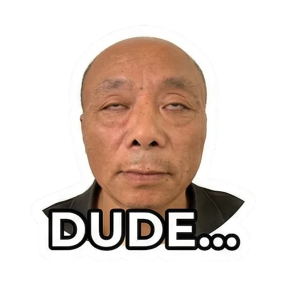 Sticker 16 from AI Sticker Pack, designed for expressive chats, social replies, and everyday reactions.