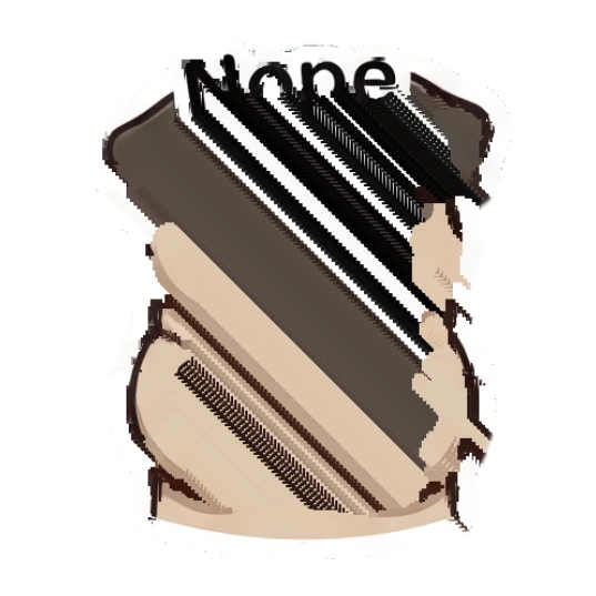 Pug looking grumpy and saying nope with crossed arms Dapper Pug Daily sticker for expressive chats and social replies.