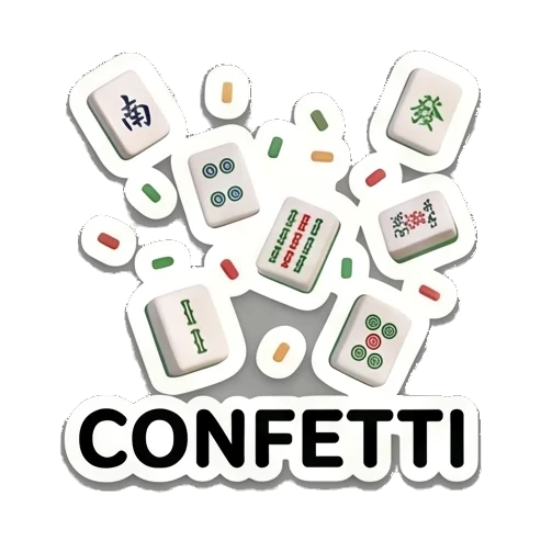 麻将牌飞舞庆祝 Mahjong Master Daily sticker for expressive chats and social replies.