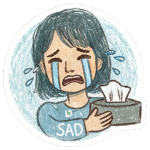 Sticker 5 from AI Sticker Pack, designed for expressive chats, social replies, and everyday reactions.