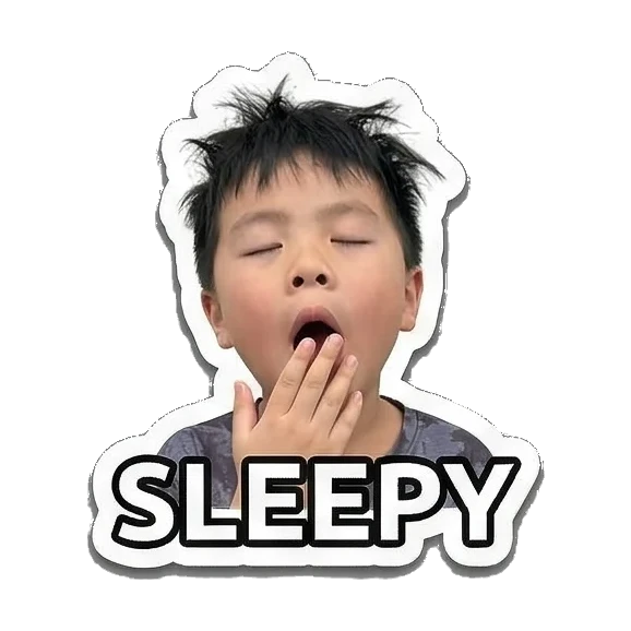 Sticker 9 from AI Sticker Pack, designed for expressive chats, social replies, and everyday reactions.