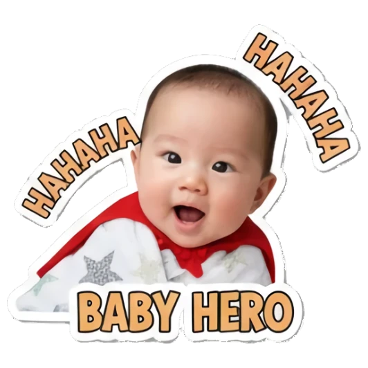 难过流泪的表情 Little Baby Expressions sticker for expressive chats and social replies.