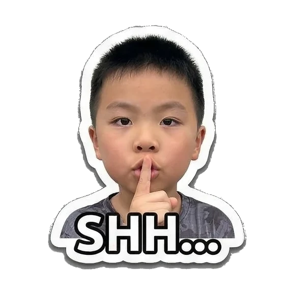 Sticker 8 from AI Sticker Pack, designed for expressive chats, social replies, and everyday reactions.