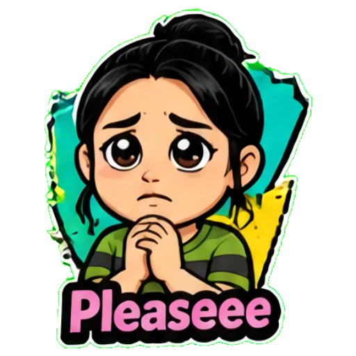Girl with heart-shaped eyes making a heart gesture, loving Siargao Surfer Girl sticker for expressive chats and social replies.