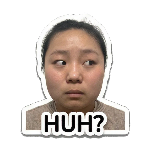 Sticker 12 from AI Sticker Pack, designed for expressive chats, social replies, and everyday reactions.