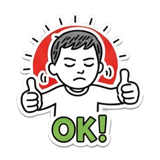 Sticker 12 from Mood Story 24d5a60c, designed for expressive chats, social replies, and everyday reactions.