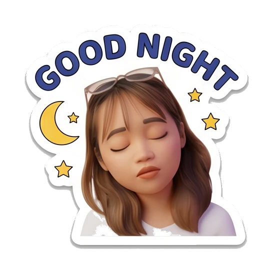 Sticker 16 from AI Sticker Pack, designed for expressive chats, social replies, and everyday reactions.