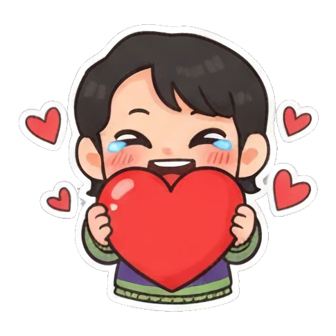 愤怒咆哮生气 Striped Kid's Daily Moods sticker for expressive chats and social replies.